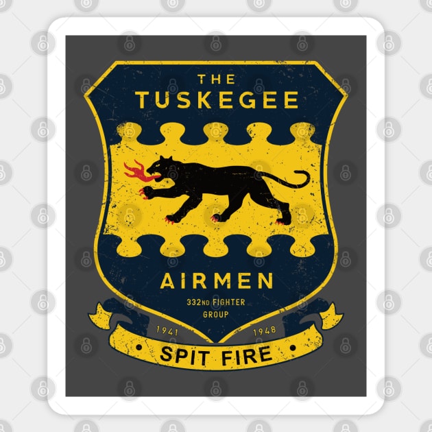 Tuskegee Airmen Sticker by 909 Apparel